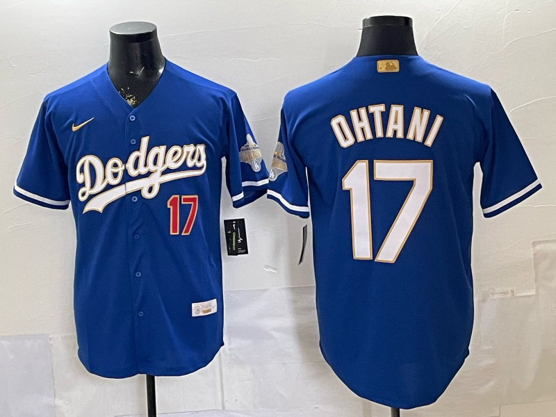 Men Los Angeles Dodgers #17 Ohtani blue Game 2026 Nike MLB Jersey 04010005